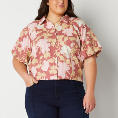 ryegrass womens short sleeve camp shirt