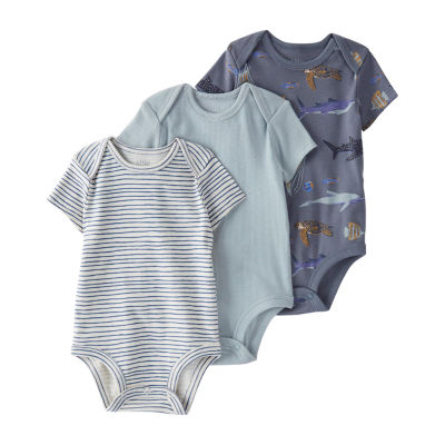 Little Planet by Carter's Baby Boys 3-pc. Round Neck Short Sleeve Bodysuit