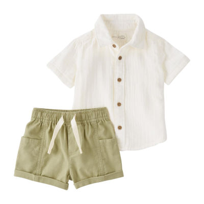 Little Planet by Carter's Baby Boys 2-pc. Short Set