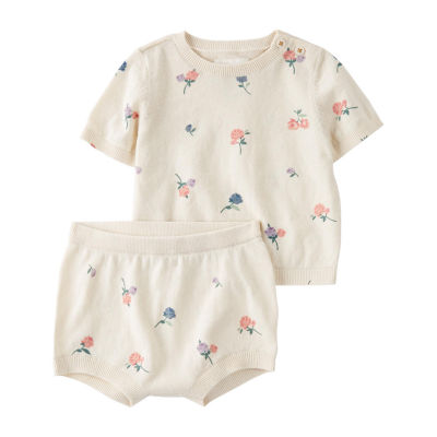 Little Planet by Carter's Baby Girls 2-pc. Short Set