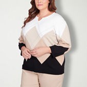 Jcpenney plus size hot sale sweaters