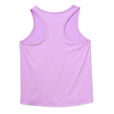 Xersion Little & Big Girls Crew Neck Tank Top