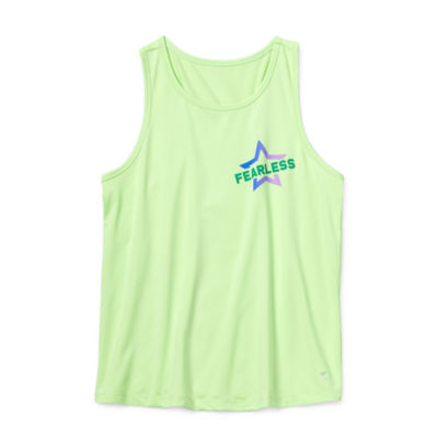 Xersion Little & Big Girls Crew Neck Tank Top