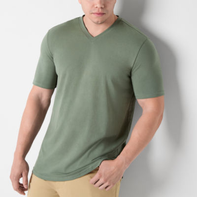 Stylus Big and Tall Mens V Neck Short Sleeve T-Shirt