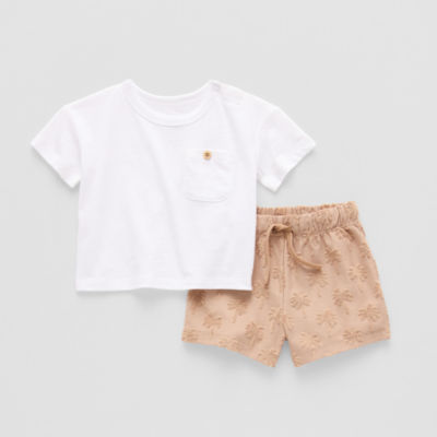Okie Dokie Baby Boys 2-pc. Short Set