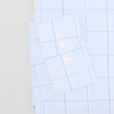 Stafford Smart Tech Mens Slim Fit Long Sleeve Dress Shirt