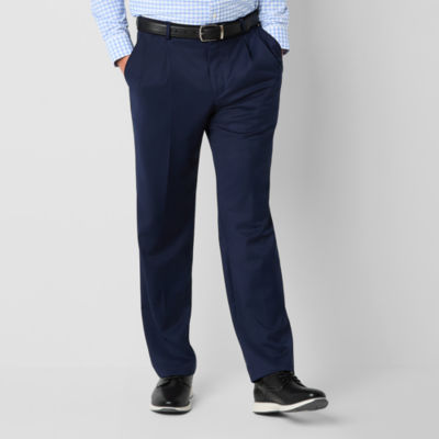 Stafford Mens Classic Fit Dress Pleated Pant