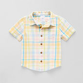 Carter's Toddler Boys Short Sleeve Button-Down Shirt