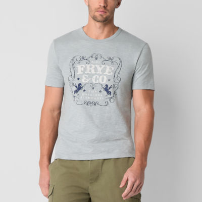 Frye and Co. Mens Crew Neck Short Sleeve T-Shirt