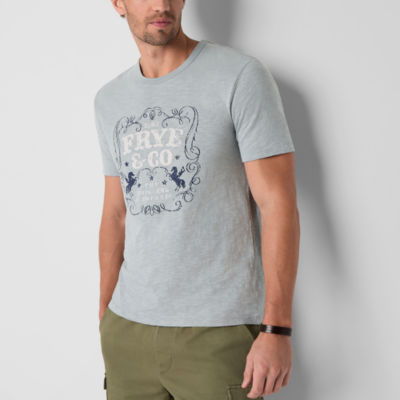 Frye and Co. Mens Crew Neck Short Sleeve T-Shirt