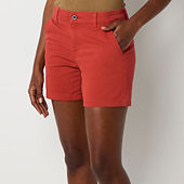 ショートパンツ   Women Shorts  Burmudas 92WWPA08 635 RED ROXY パンツ RED BUD SHORTS/ロキシーセットアップ対応ショート