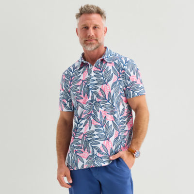 St. John's Bay Performance Mens Classic Fit Short Sleeve Polo Shirt