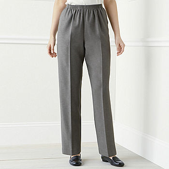 Alfred Dunner Women's Short Length Scuba Crepe Knit Pants - 34400UC-420-S