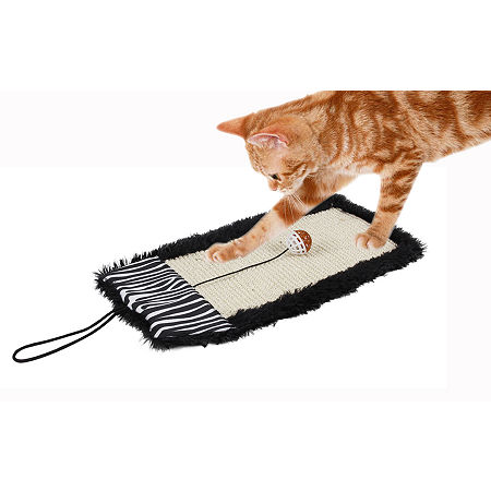 Pet Life Cat Scratcher, One Size, Black