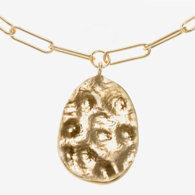 Liz Claiborne Womens 17 Inch Pendant Necklace