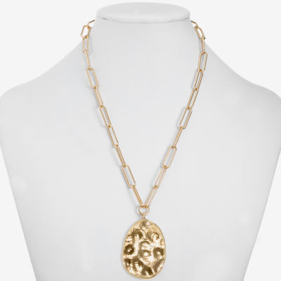 Liz Claiborne Womens 17 Inch Pendant Necklace