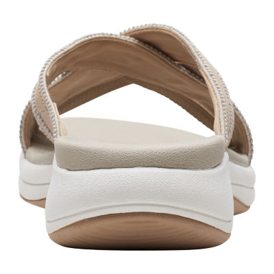 Clarks Womens Cloudsteppers Mira Isle Slide Sandals