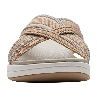 Clarks Womens Cloudsteppers Mira Isle Slide Sandals