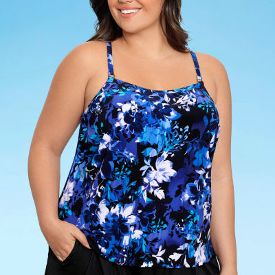 jcpenney plus size swim