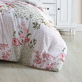 Laura Ashley Harper Floral Patchwork Comforter Set