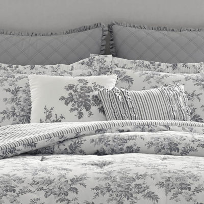 Laura Ashley Annalise Floral Midweight Comforter