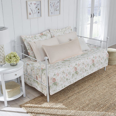 Laura Ashley Breezy Floral Daybed Cover Set