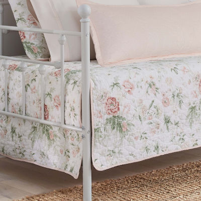 Laura Ashley Breezy Floral Daybed Cover Set