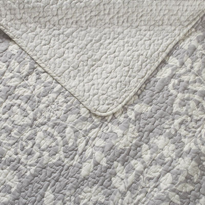 Laura Ashley Rowland Floral Reversible Quilt Set