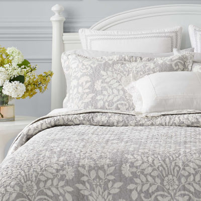 Laura Ashley Rowland Floral Reversible Quilt Set