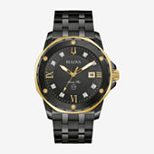 Bulova Millennia Mens Automatic Black Bracelet Watch 98a291 Bulova Millennia Mens Automatic Black Bracelet Watch 98a291