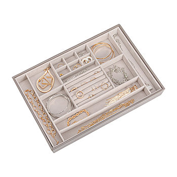 Home Expressions Expandable Jewelry Organizer, Color: Cream - JCPenney
