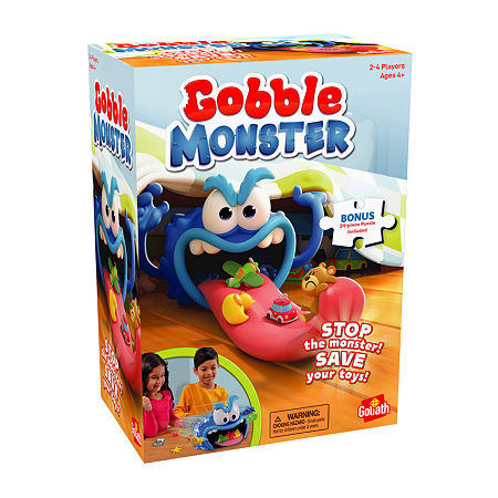 Goliath Gobble Monster Bonus 24pc Puzzle Board Game, One Size, Multi