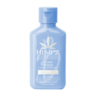 Hempz Mini Ocean Breeze Herbal Body Moisturizer With Hyaluronic Acid 2.