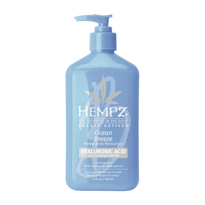 Hempz Ocean Breeze Herbal Body Moisturizer With Hyaluronic Acid 17 Oz