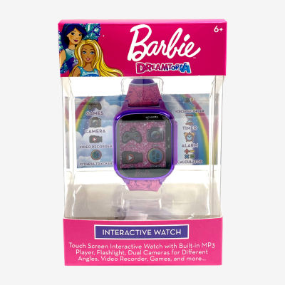 Itime Barbie Unisex Multi-Function Purple Smart Watch Bdt4143jc