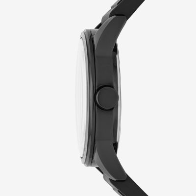Skechers Slauson Unisex Adult Black Strap Watch Sr5076
