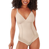 Ambrielle No Side-Show V-Neck Tummy Shaping Firm Control Shapewear  Camisole-129-3049-JCPenney