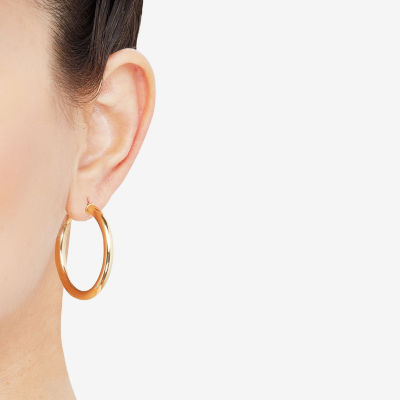 14K Gold Hoop Earrings