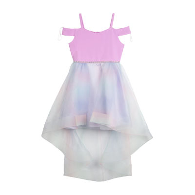 Rare Editions Girls Purple Dress