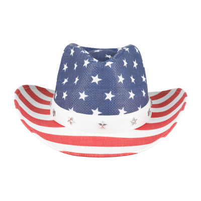 Wembley Americana Mens Cowboy Hat
