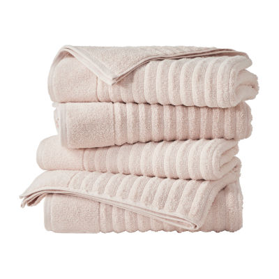 Linery Ribbed Cotton Quick Dry 4-pc. Bath Towel