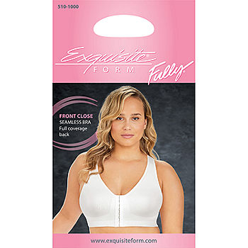 Exquisite Form FULLY® Seamless Wireless Full Coverage Bra with Front  Closure -5101000 - JCPenney
