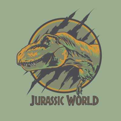 Toddler Boys Crew Neck Short Sleeve Jurassic World Graphic T-Shirt