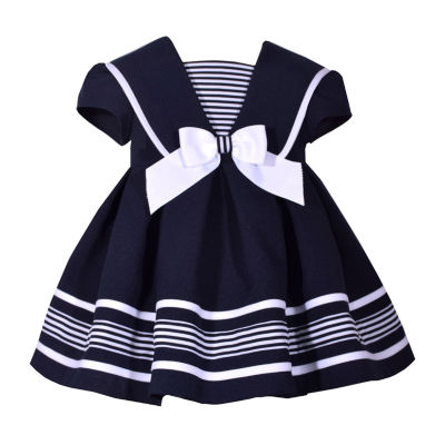 Bonnie Jean Baby Girls Short Sleeve Cap A-Line Dress