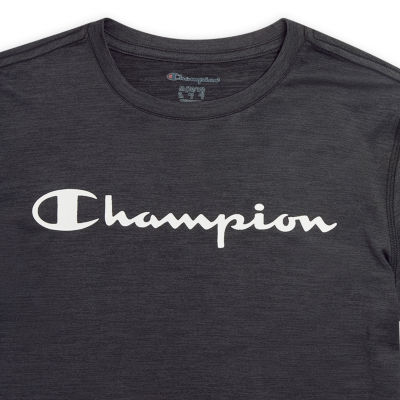 Champion Big Boys Crew Neck Short Sleeve Graphic T-Shirt