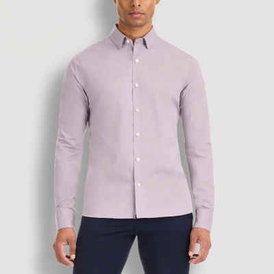 Van Heusen Mens Slim Fit Long Sleeve Button-Down Shirt