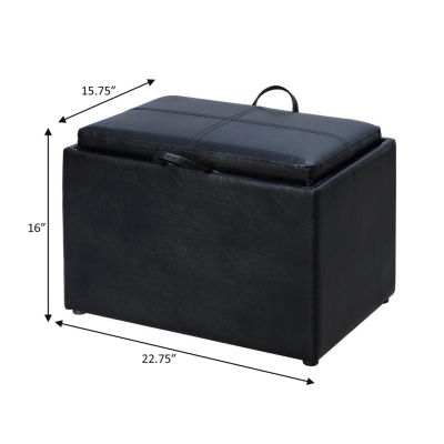 Designs 4 Comfort Accent Storage Ottoman