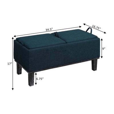 Designs4Comfort Storage Ottoman