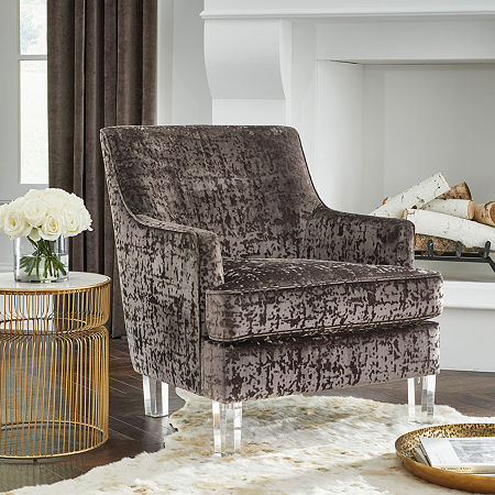 Signature Design By Ashley Gloriann Accent Chair, One Size, Brown