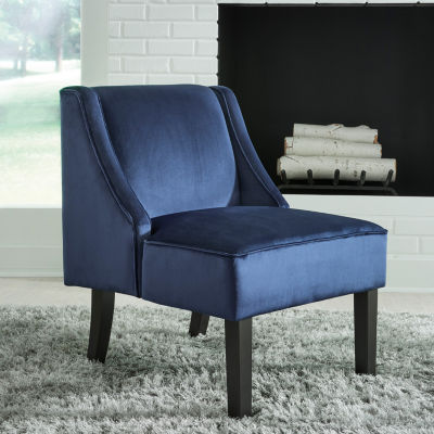 Signature Design By Ashley Janesley Velvet Accent Chair